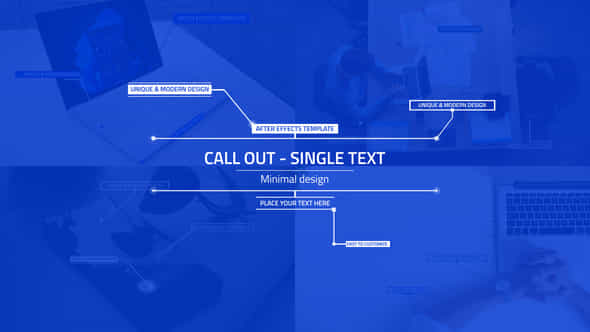 Single Text Call Outs - VideoHive 39850082