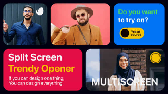 Creative Multiscreen Slideshow - VideoHive 49001383