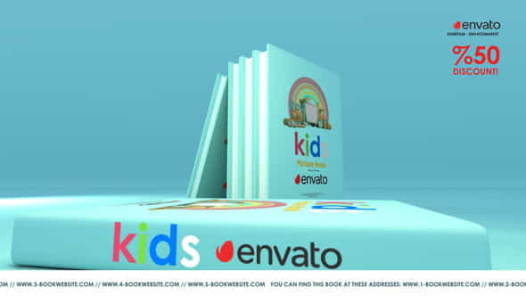 Kids Book Promo - VideoHive 30552715