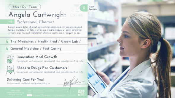 Pharma Company Promo - VideoHive 54951211