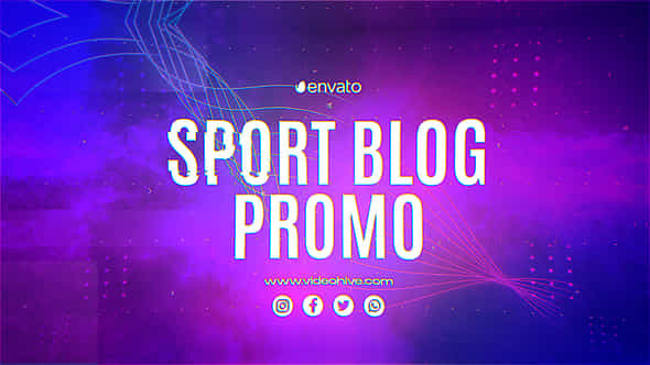 Sports Blog Promo - VideoHive 40433303