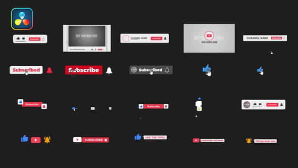 YouTube Subscriber Pack - VideoHive 33458229
