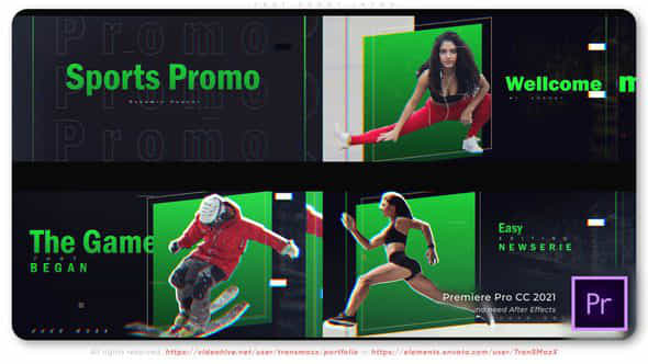 Fast Sport Intro - VideoHive 44942380