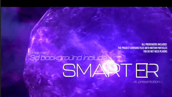 Trailer 3D Titles And Modern Particles Background - VideoHive 57153650