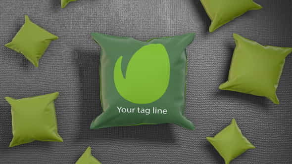 Simple Pillow logo reveal - VideoHive 28462159