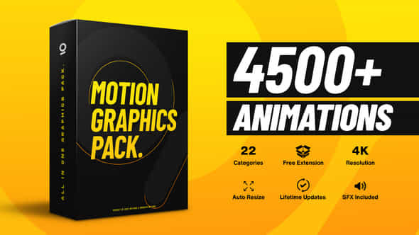 4500+ Graphics Pack - VideoHive 25010010