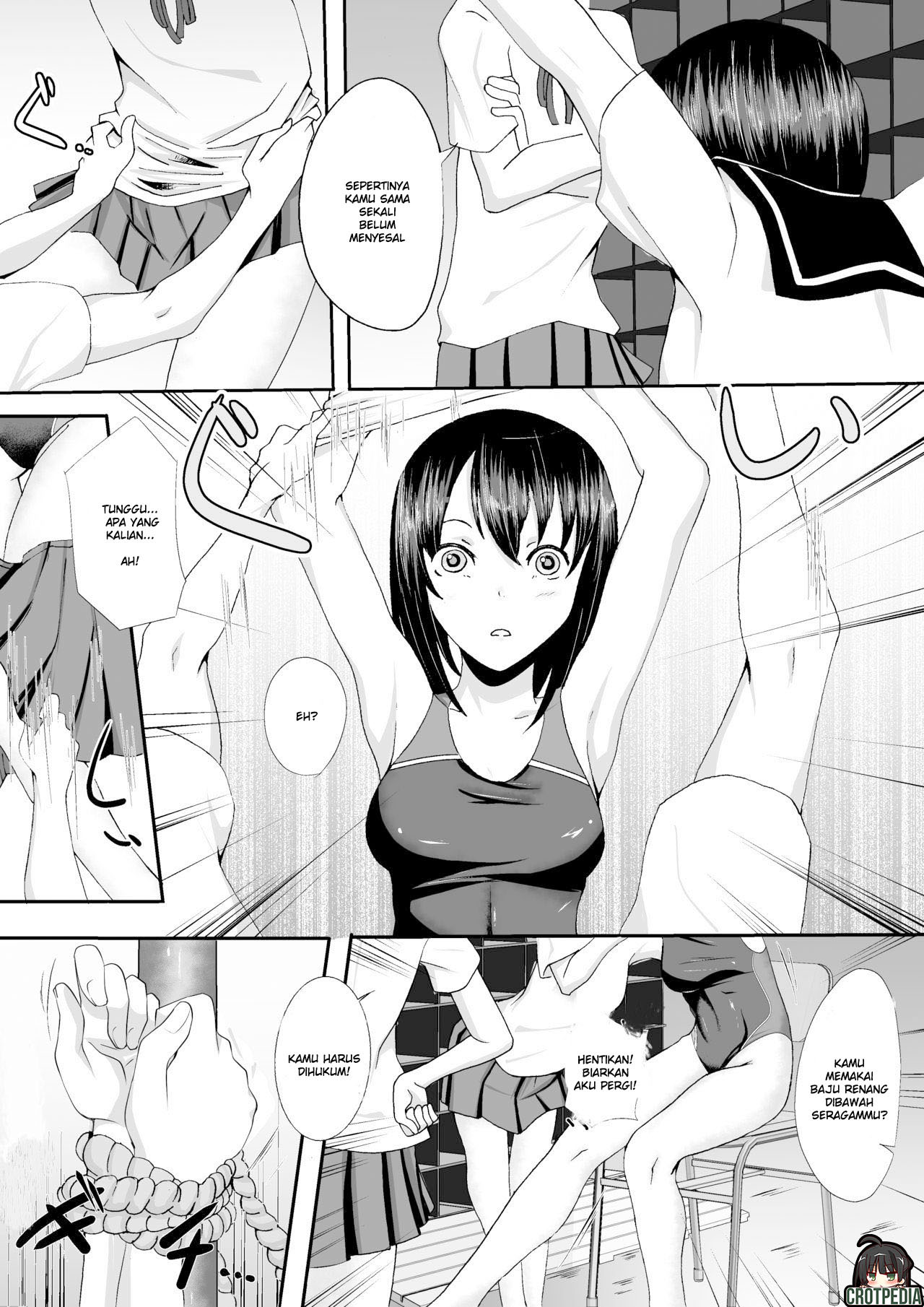 Kyouei Mizugi Shoujo Kusuguri Junan Chapter 1 Bahasa Indonesia