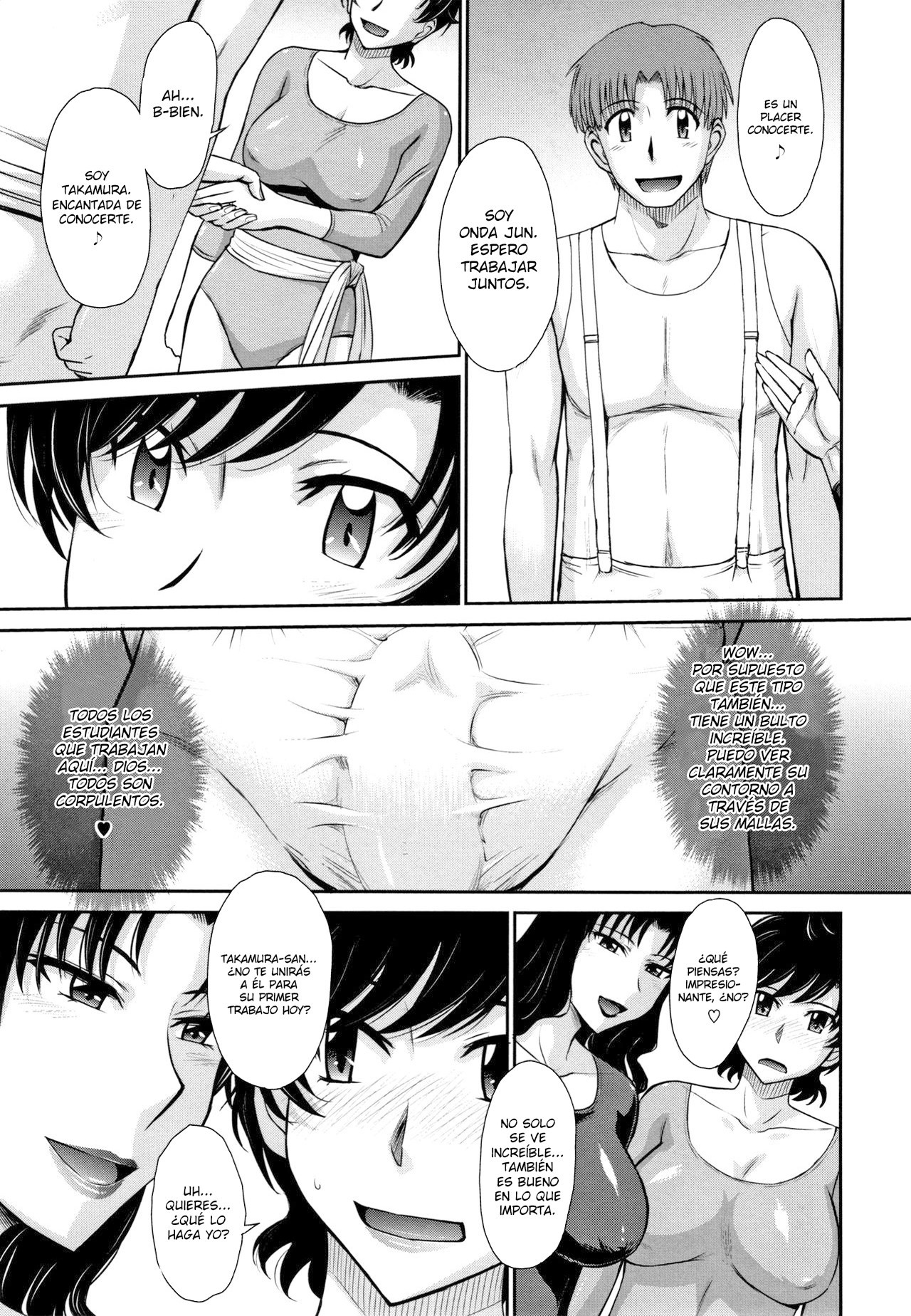 [Tsukino Jyogi] Hitozuma, Mitsu to Niku [Spanish] [Lozlauro]