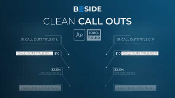 Call Outs - VideoHive 23171396
