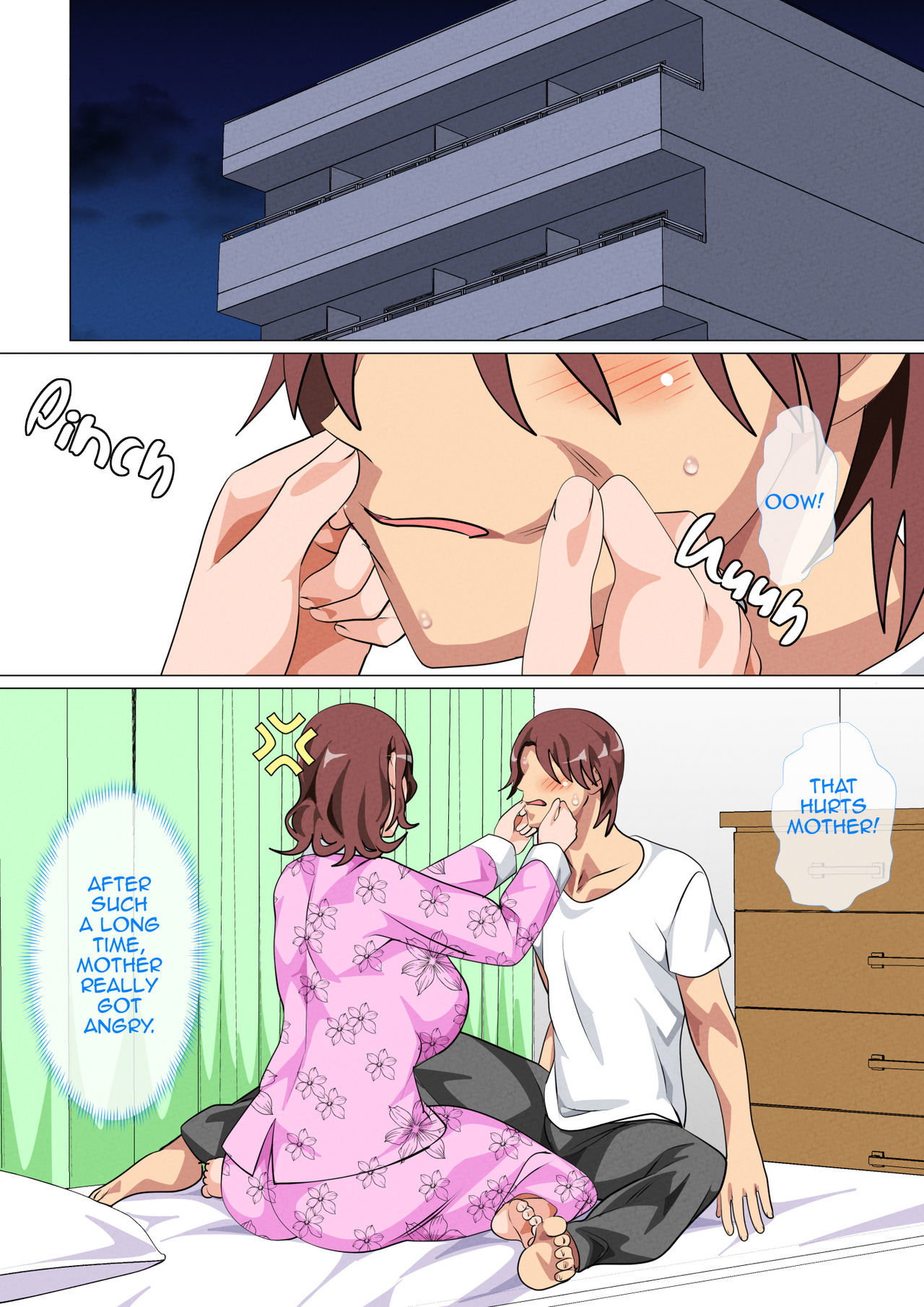 [Circle Spice] Musuko Ni Ai Ni Joukyou Shita Haha  Mother Visiting Her Son in Tokyo [English] [Amoskandy]