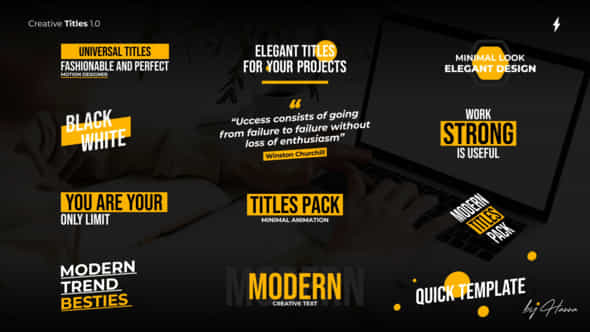 Creative Titles Fcpx - VideoHive 49589827