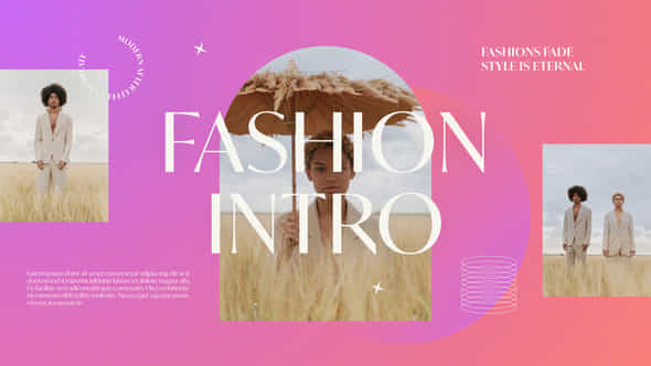 Fashion Intro - VideoHive 46329167