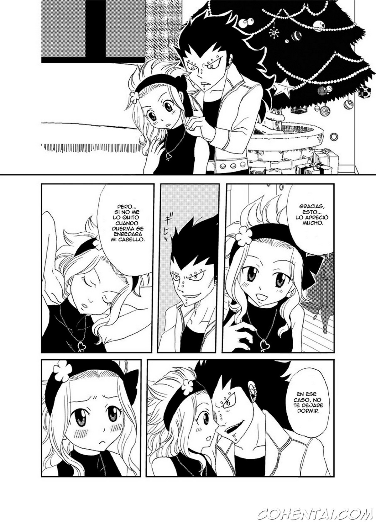 GajeeLevy Christmas Manga (Fairy Tail) xxx comics manga porno doujin hentai español sexo 