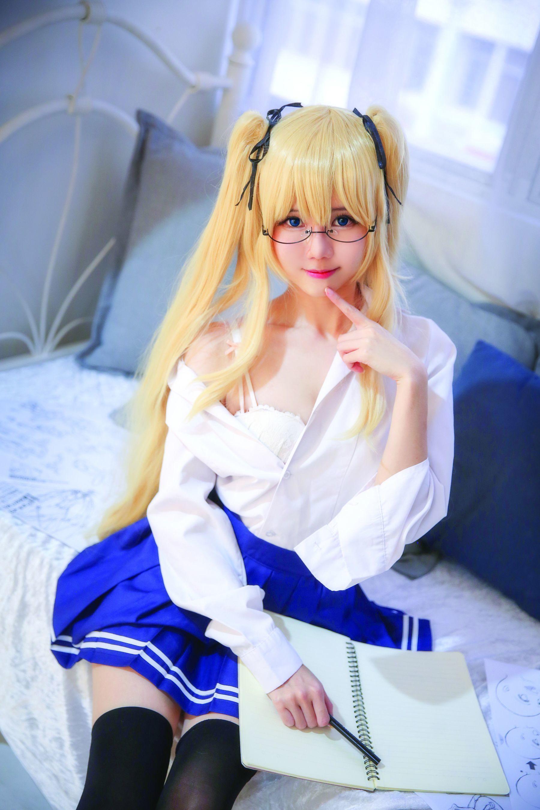 [网红COSER] Sally Dorasnow – Eriri School Girl(40)