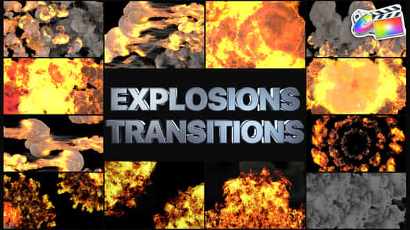 Explosion Transitions for - VideoHive 39176018