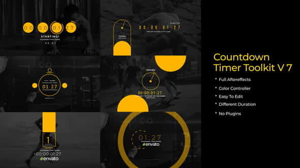 Countdown Timer Toolkit - VideoHive 37399741