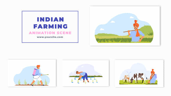 Indian Farming Culture - VideoHive 47275767