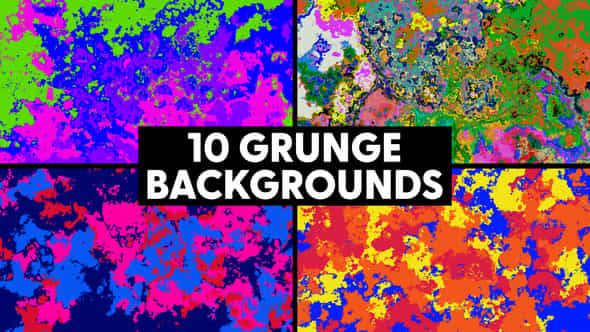 Grunge Backgrounds - VideoHive 47784584