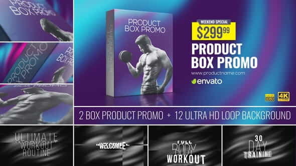 Box Product Promo - VideoHive 32325117