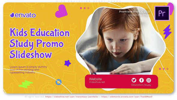 Kids Education Study Promo - VideoHive 50533099