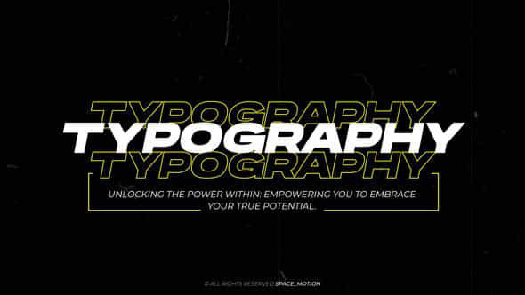 Typography Titles - VideoHive 47986711