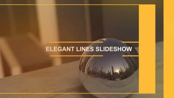 Elegant Lines Slideshow - VideoHive 15134683