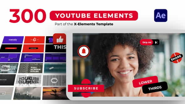 Youtube Elements | After Effects - VideoHive 38506730