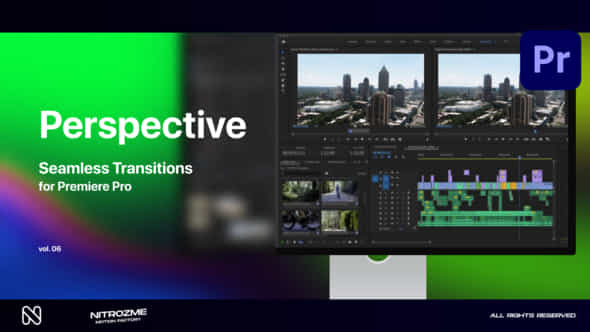 Perspective Transitions Vol 06 For Premiere Pro - VideoHive 49668466