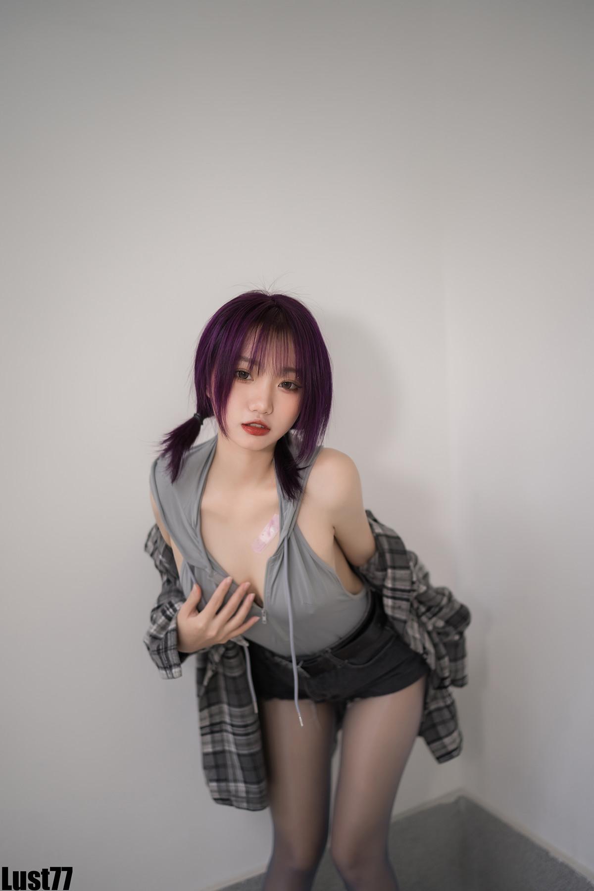 Cosplay 柒柒要乖哦 小灰兔(5)