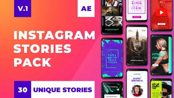 Instagram Stories Pack - VideoHive 22443576