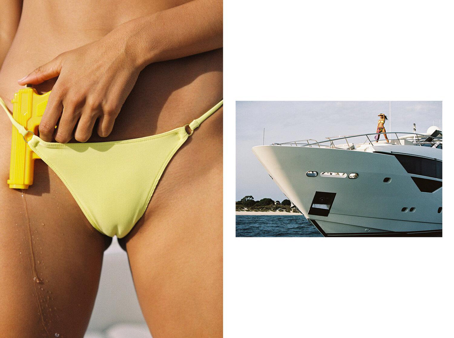 Келли Гейл в купальниках модного бренда Bamba Swimwear, лето 2020 / фото 25