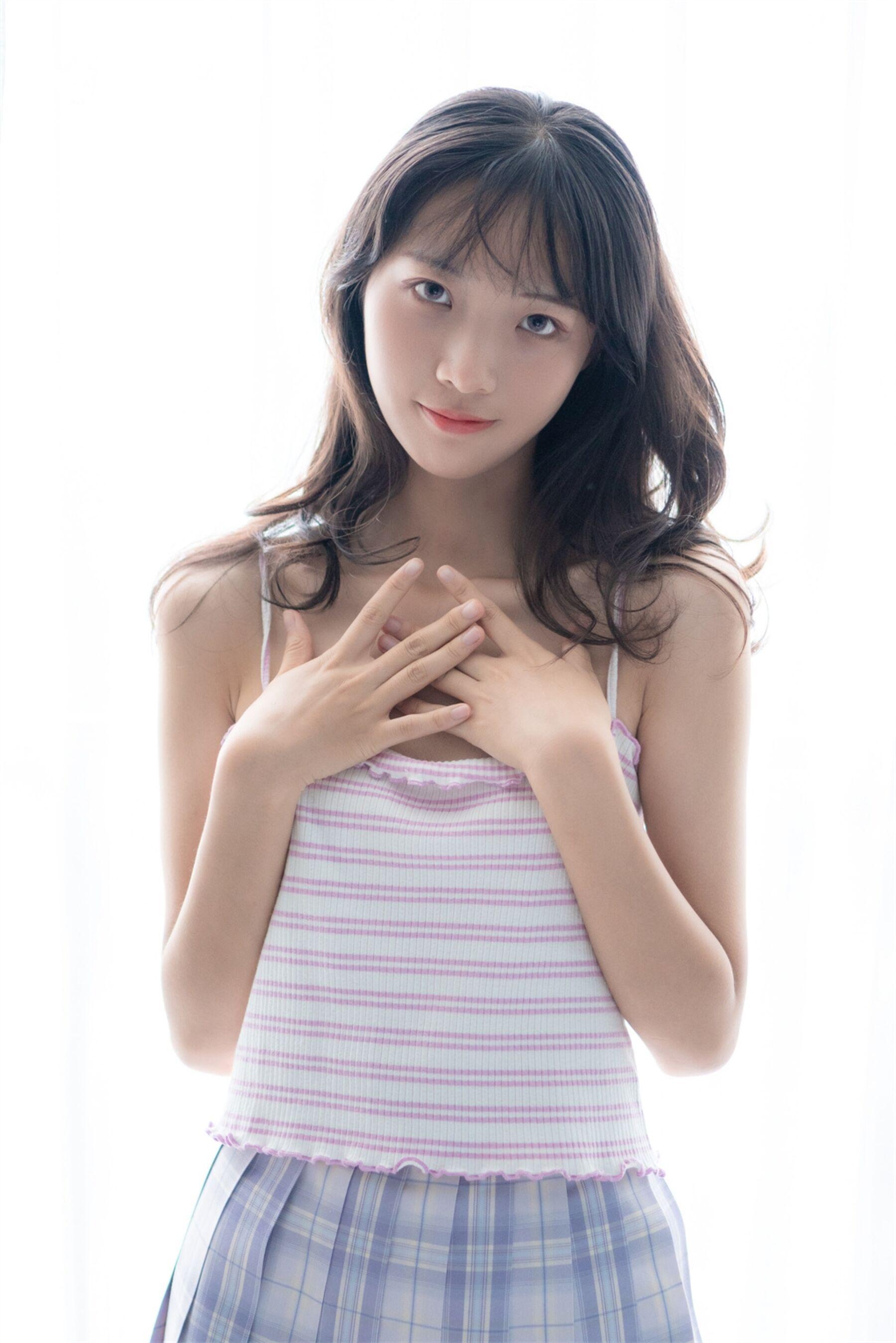 国模套图 西瓜少女《清新JK》(34)