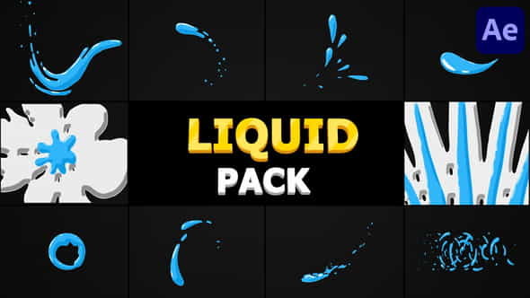 Liquid Shapes | After Effects - VideoHive 31104119