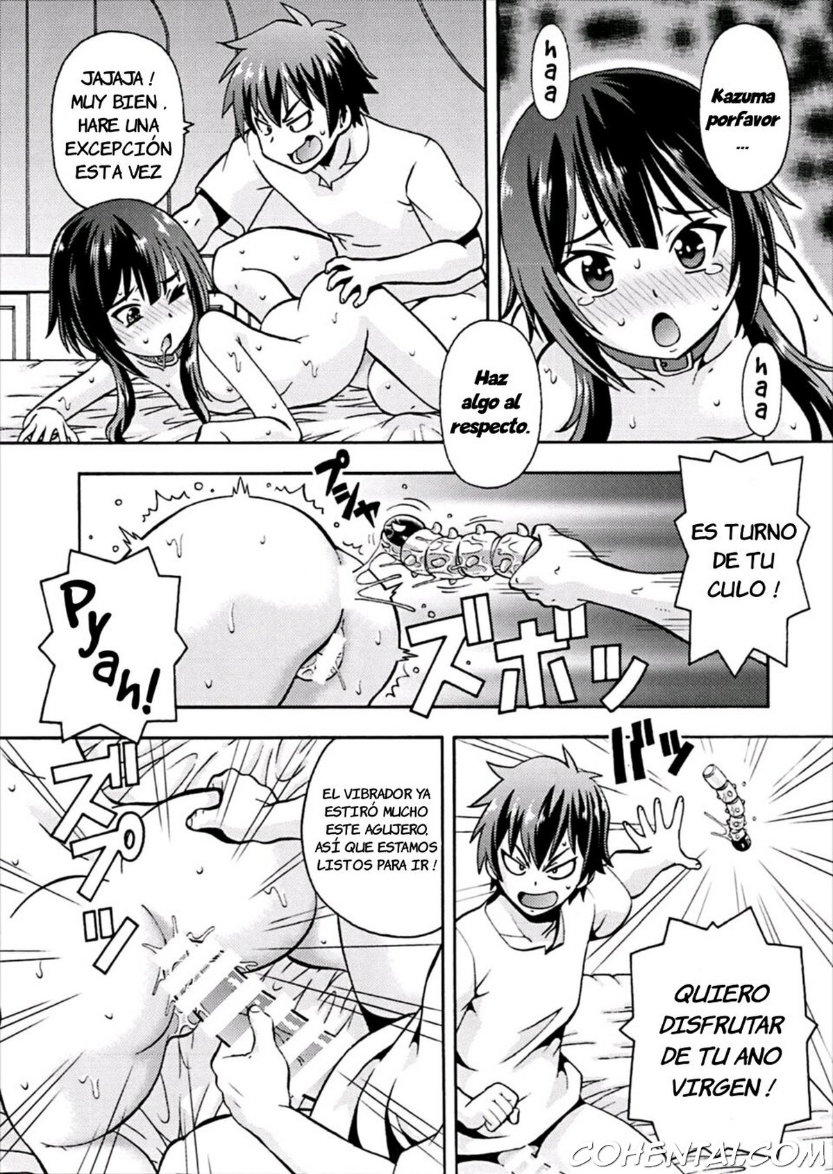 Ero Subarashii Sekai ni Nakadashi o! 4 (Kono Subarashii Sekai ni Syukufuku o!) xxx comics manga porno doujin hentai español sexo 