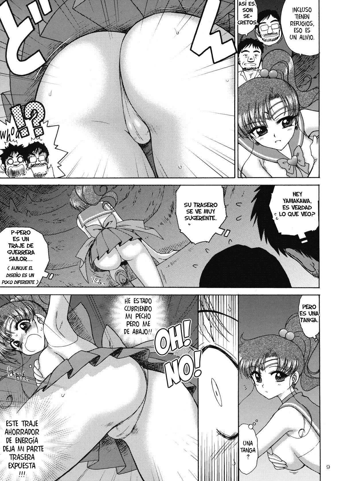 (C77) [BLACK DOG (Kuroinu Juu)] TOWER OF GRAY (Bishoujo Senshi Sailor Moon) [Spanish] [gogomongo]