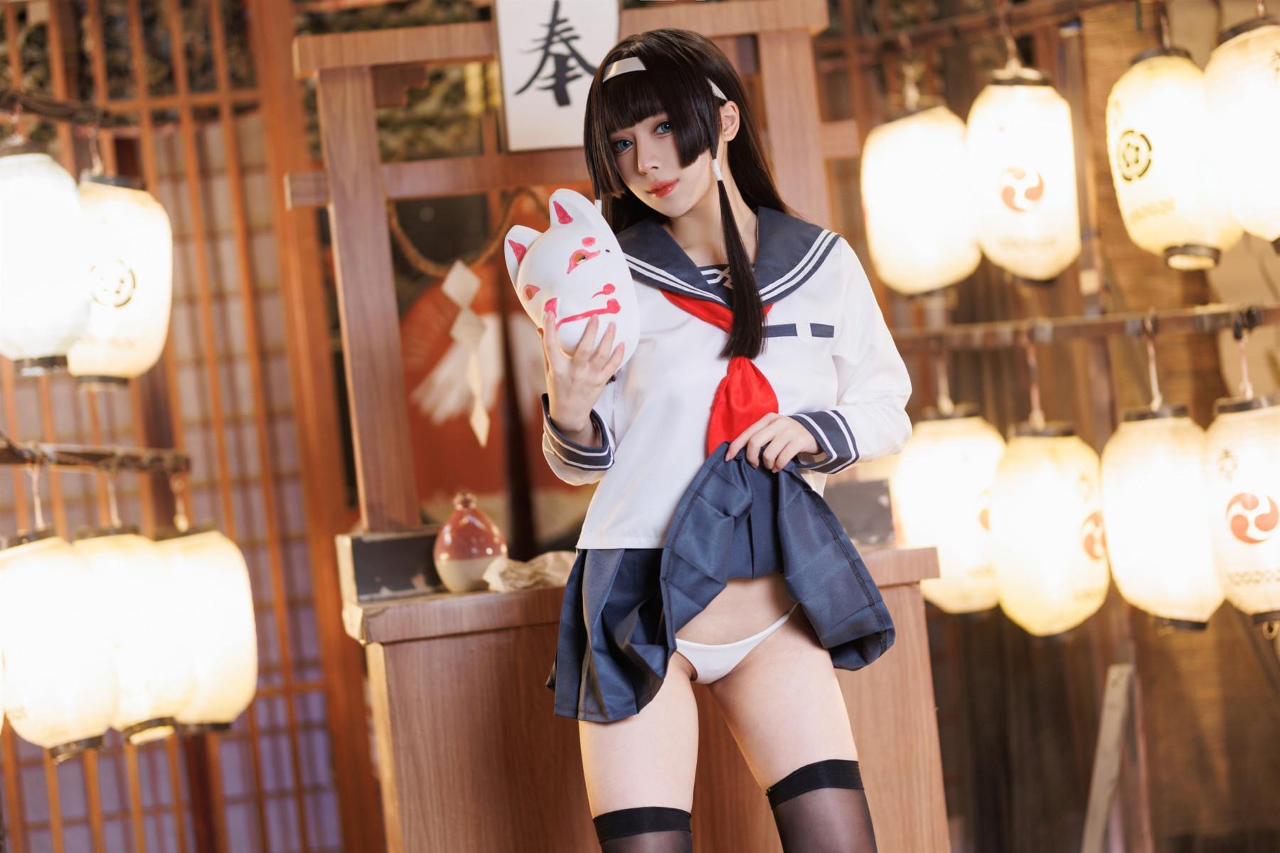 Cosplay 胡桃猫Kurumineko 美少女万华镜 理与迷宫的少女 Set.02(13)