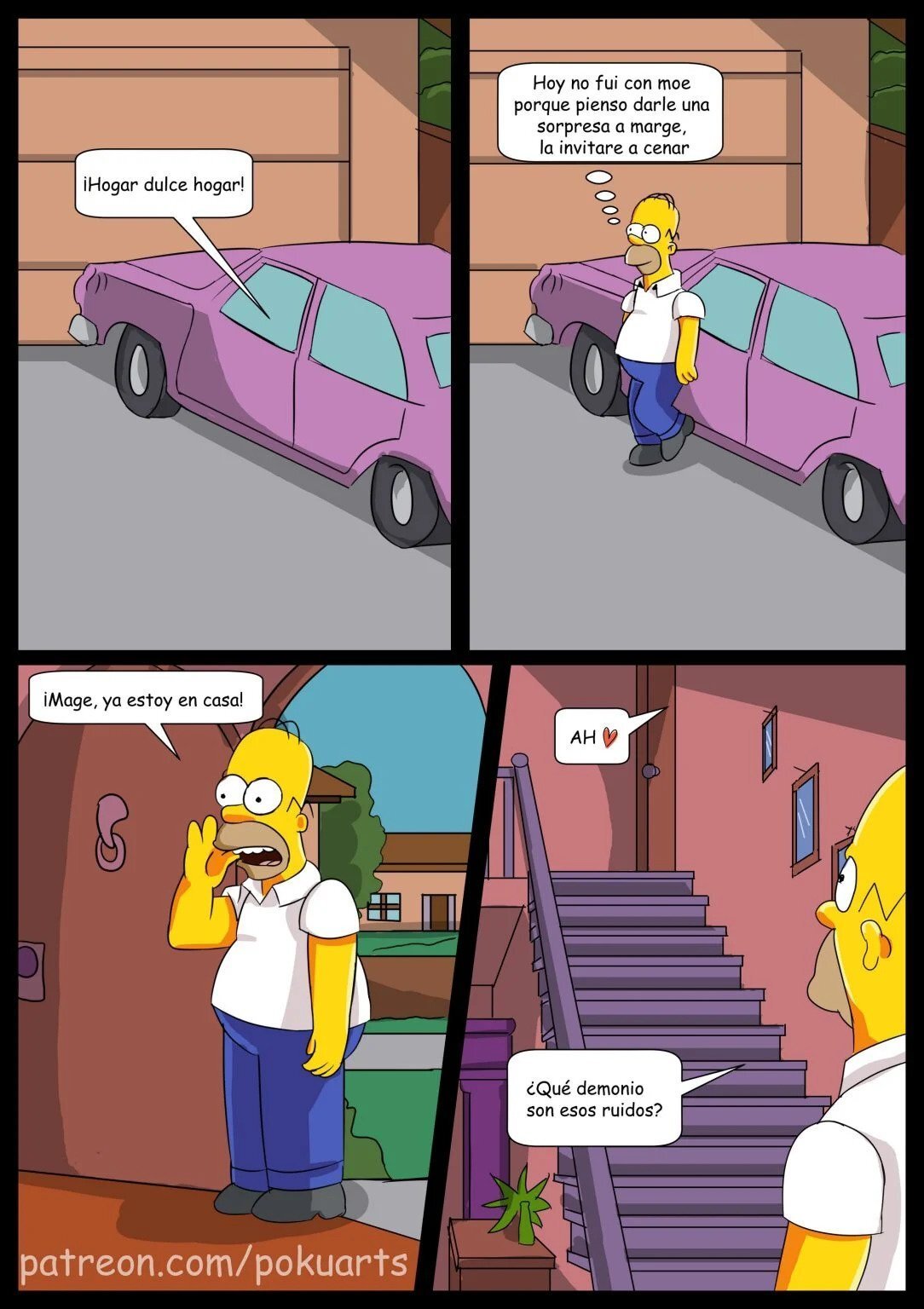 [PokuArts] Mi Hijo la Tiene Grande (The Simpsons) [Spanish]