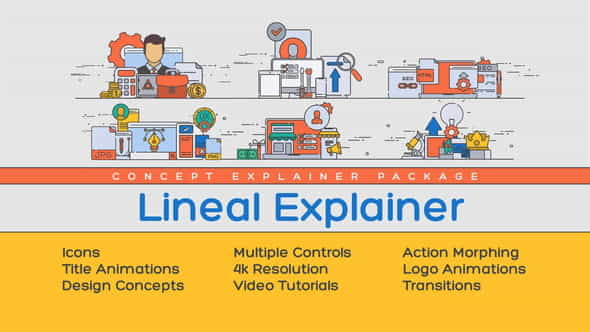 Lineal Explainer - VideoHive 33914250