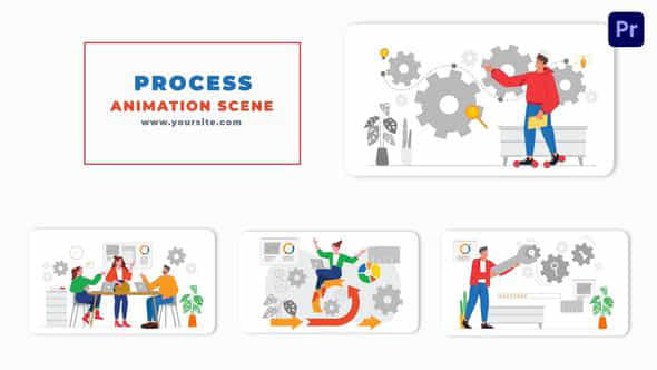 Business Process - VideoHive 46461304