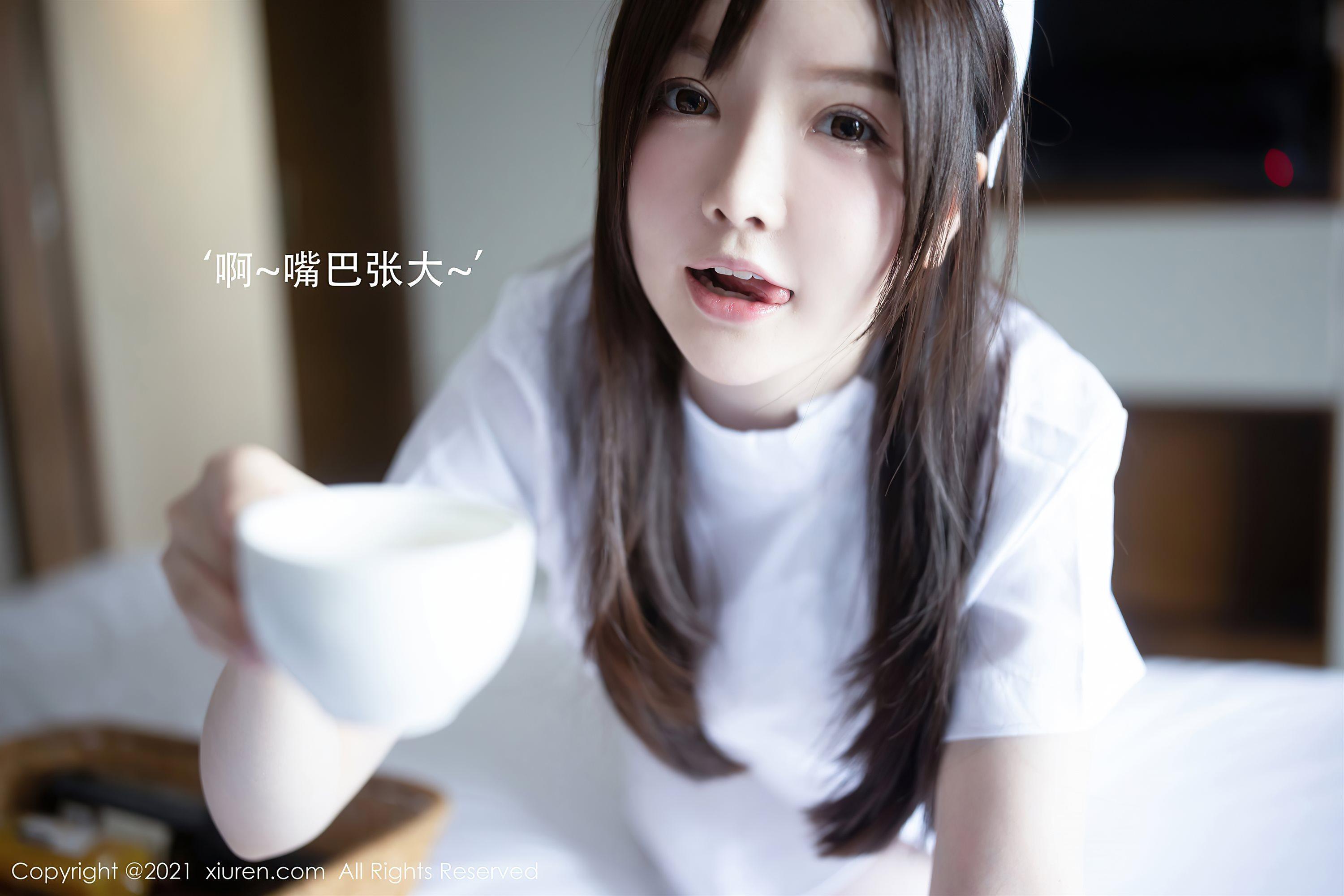 [XiuRen秀人网]No.3114 女神糯美子Mini洁白护士制服主题私房蕾丝内衣秀豪乳翘臀诱惑写真(23)