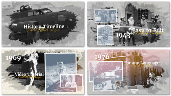 History Timeline Slideshow - VideoHive 50319904