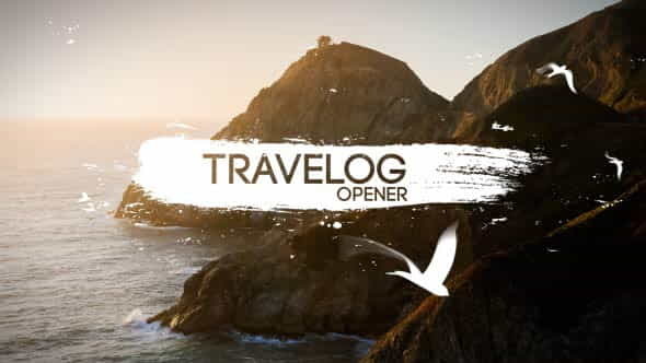 Travelog Opener - VideoHive 11826446