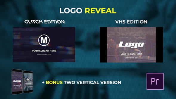 Logo Reveal - VHS - VideoHive 23390295