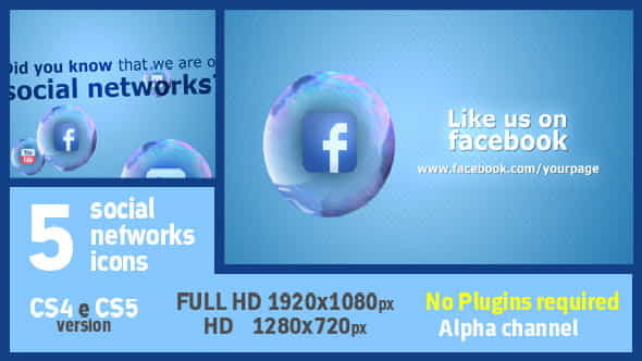 Social Soap Bubble - VideoHive 1471623