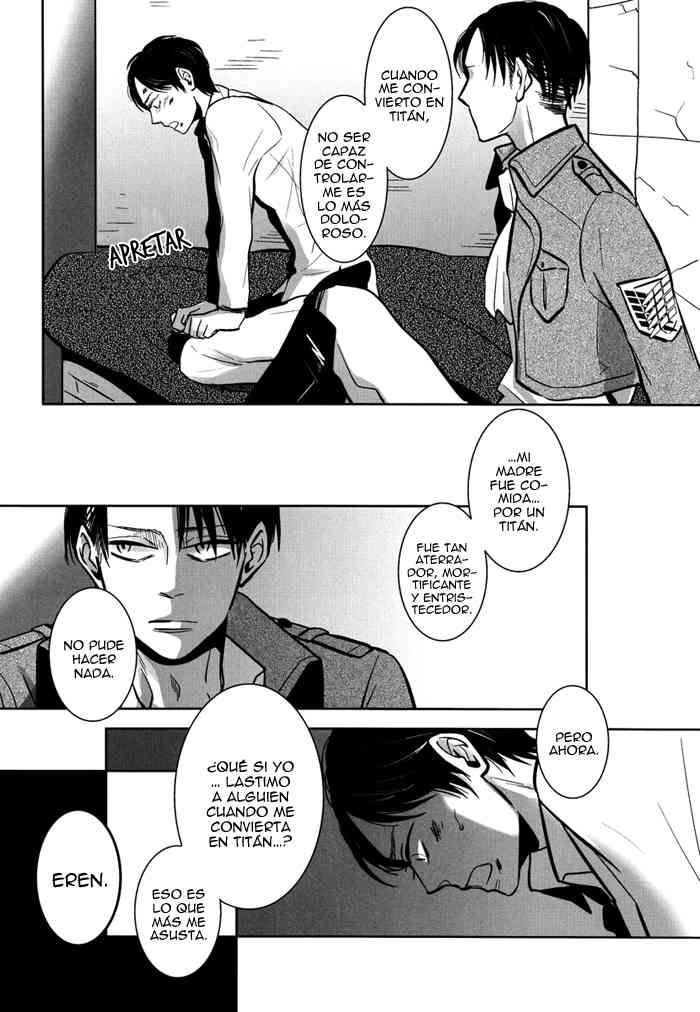 Doujinshi Shingeki no Kyojin-Himitsu no Chikashitsu Chapter-1 - 8