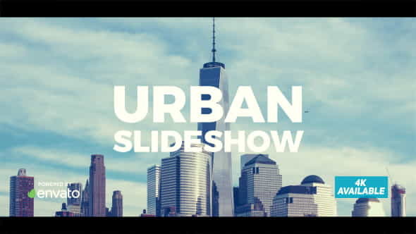 Dynamic Urban Slideshow - VideoHive 19883297
