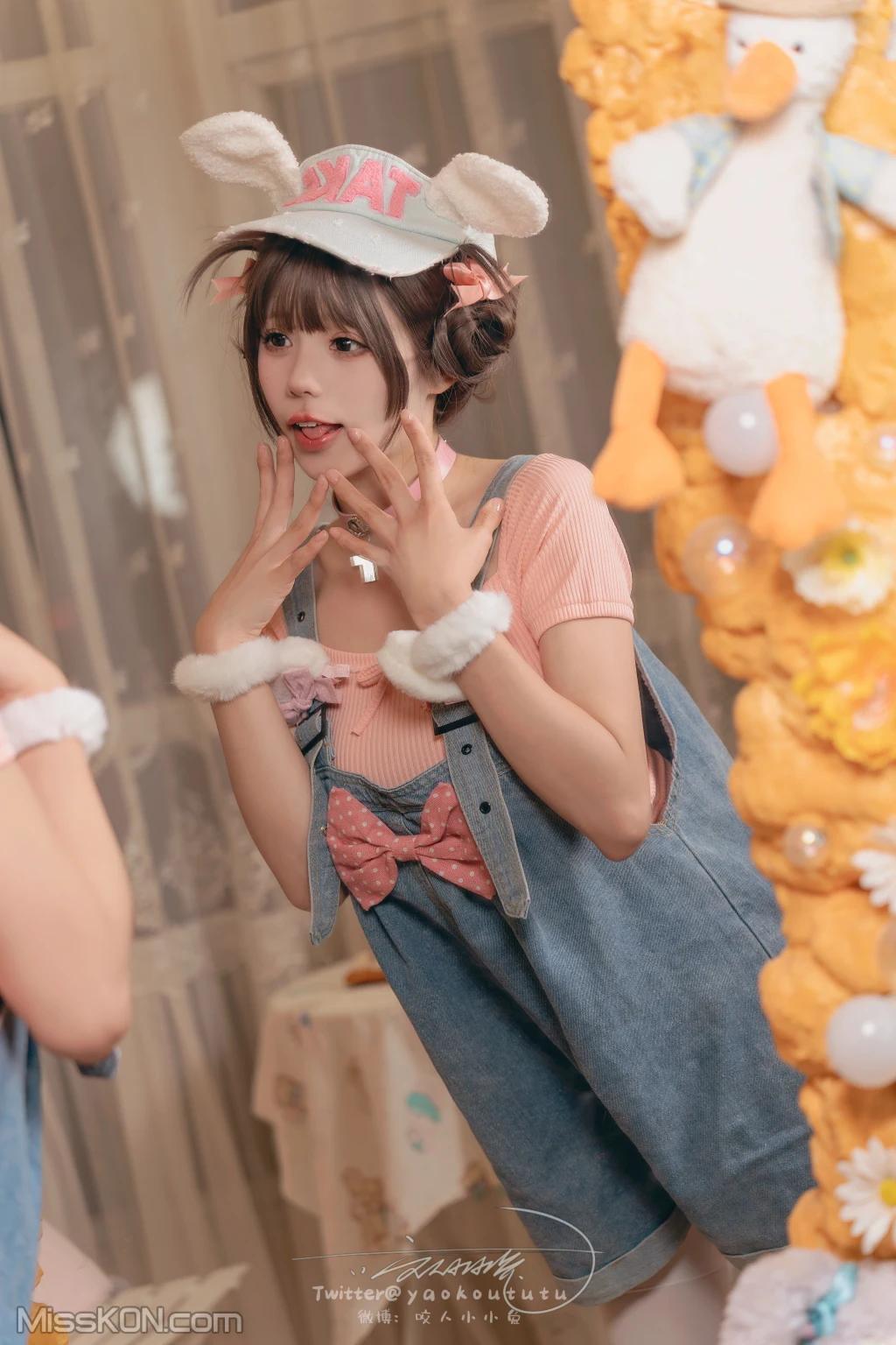 Coser@黏黏团子兔: 甜心小狗 恋爱告急 (70 photos )(69)