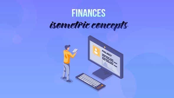 Finances - Isometric - VideoHive 27529457