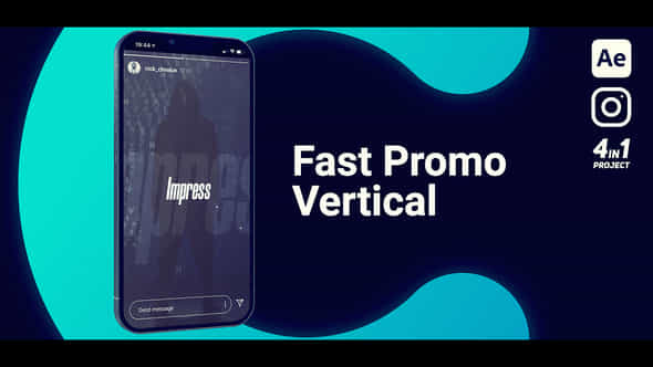 Fast Promo Vertical - VideoHive 50483267