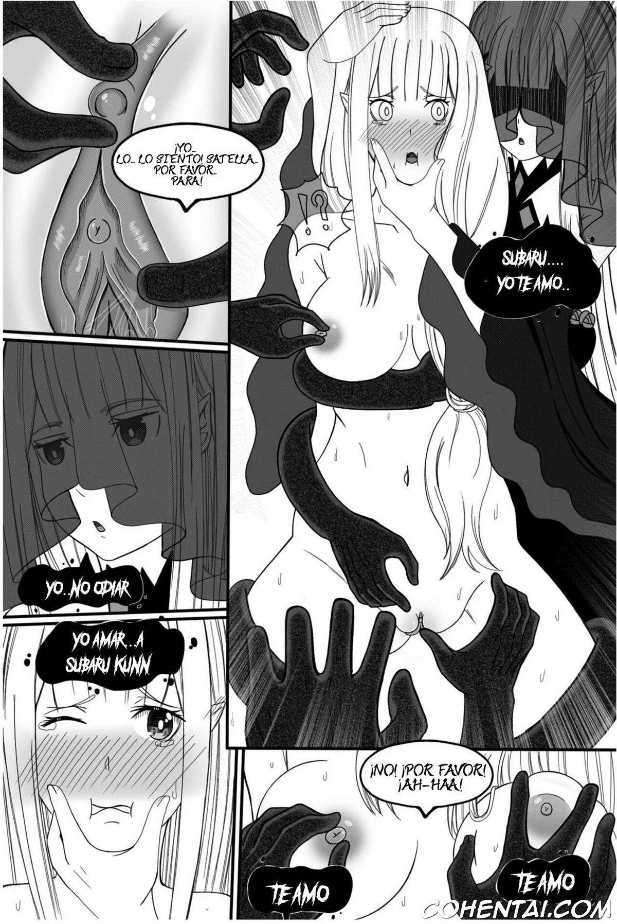 Rezero: Return by Bodyswap (Re:Zero kara Hajimeru Isekai Seikatsu) xxx comics manga porno doujin hentai español sexo 